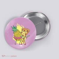 Pizza And Pineapple Dancing Button thumb 0
