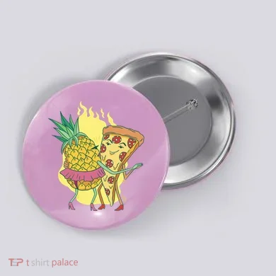 Pizza And Pineapple Dancing Button