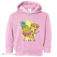 Pizza And Pineapple Dancing Toddler Hoodie thumb 0