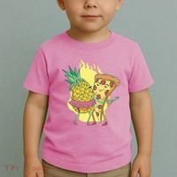 Pizza And Pineapple Dancing Toddler T-Shirt thumb 2