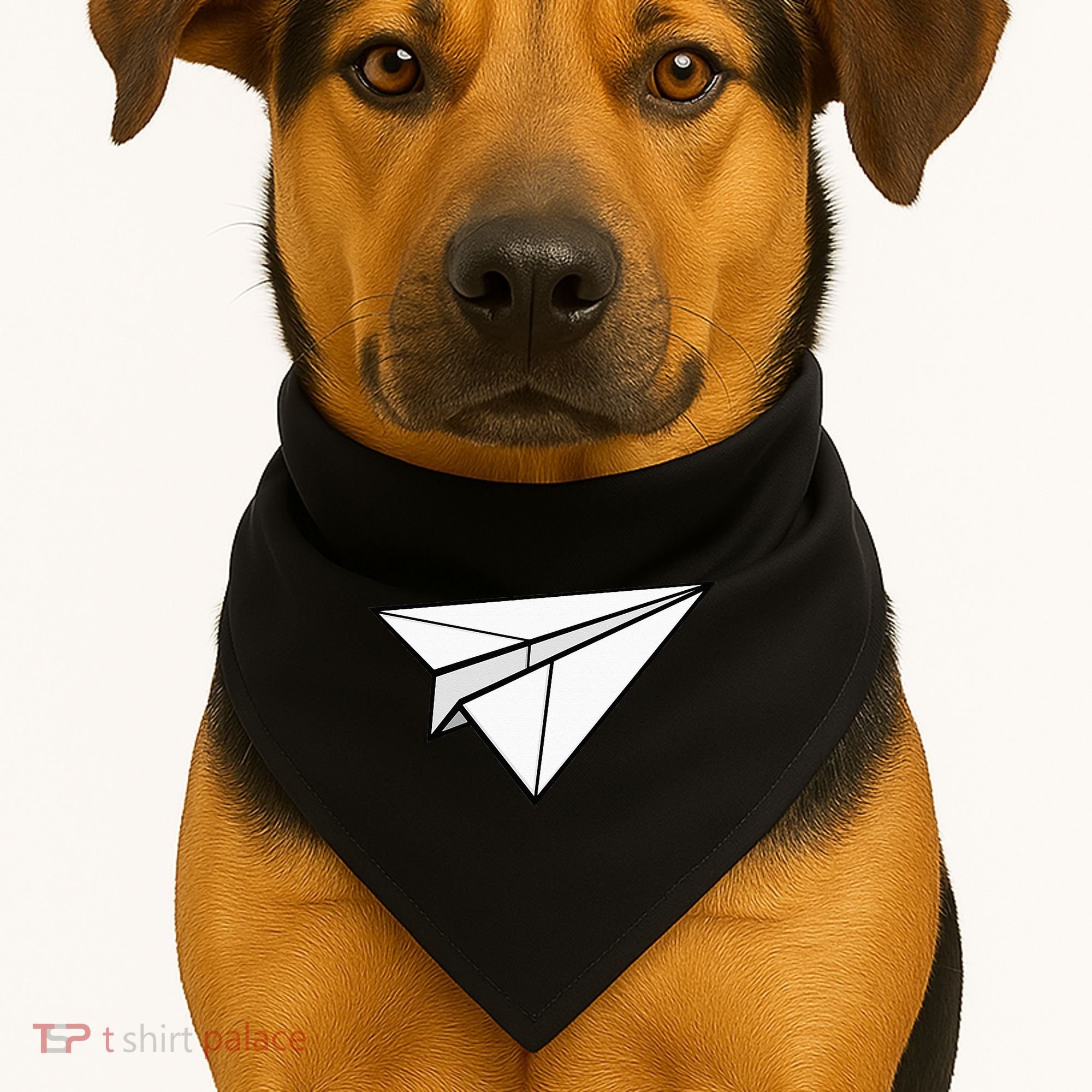 Paper Airplane USA-Made Doggie Bandana