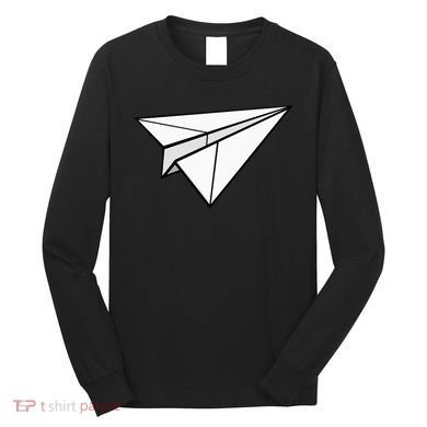 Paper Airplane Long Sleeve Shirt