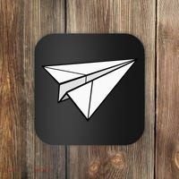 Paper Airplane Coaster thumb 0