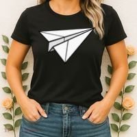 Paper Airplane Women's T-Shirt thumb 2