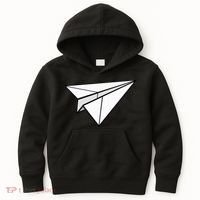 Paper Airplane Kids Hoodie thumb 0
