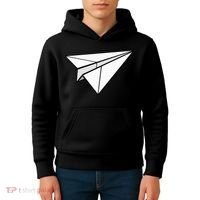Paper Airplane Kids Hoodie thumb 4