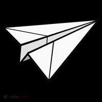 Paper Airplane Kids T-Shirt thumb 4