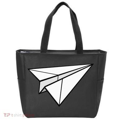 Paper Airplane Tote Bag