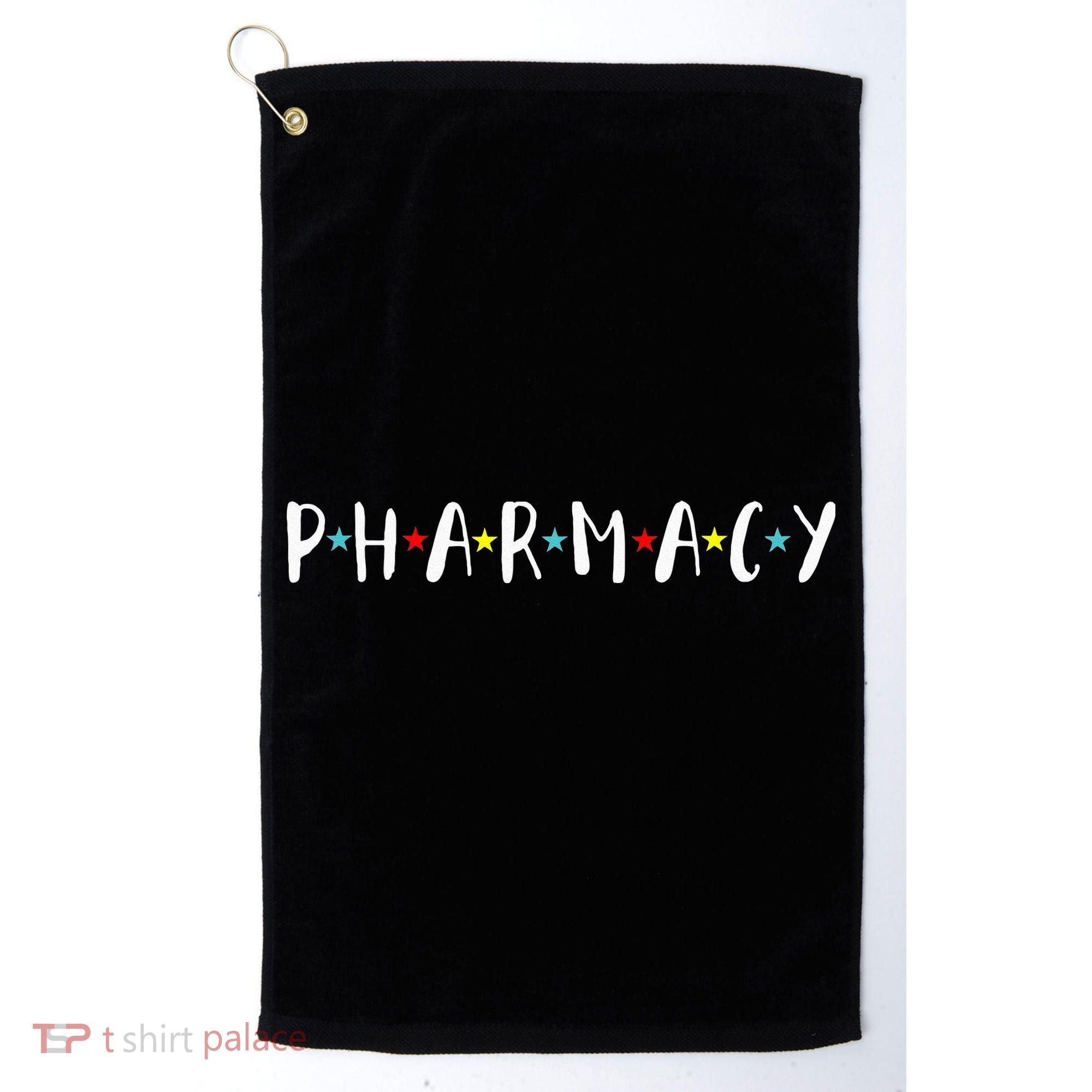 Pharmacy Assistant Pharmacist Funny Pharmacy Technician Golf Towel