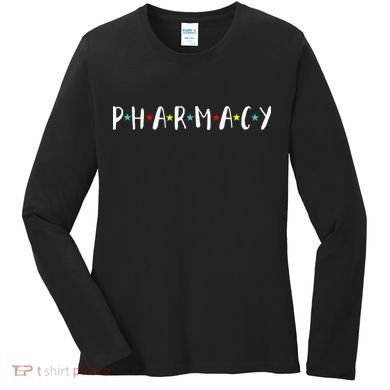 Pharmacy Assistant Pharmacist Funny Pharmacy Technician Women's Long Sleeve Shirt