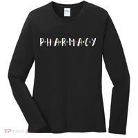 Pharmacy Assistant Pharmacist Funny Pharmacy Technician Women's Long Sleeve Shirt thumb 0