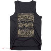 Pride And Prejudice Books What Excellent Boiled Potatoes Tank Top thumb 0