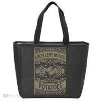 Pride And Prejudice Books What Excellent Boiled Potatoes Tote Bag thumb 0
