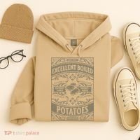 Pride And Prejudice Books What Excellent Boiled Potatoes Hoodie thumb 4
