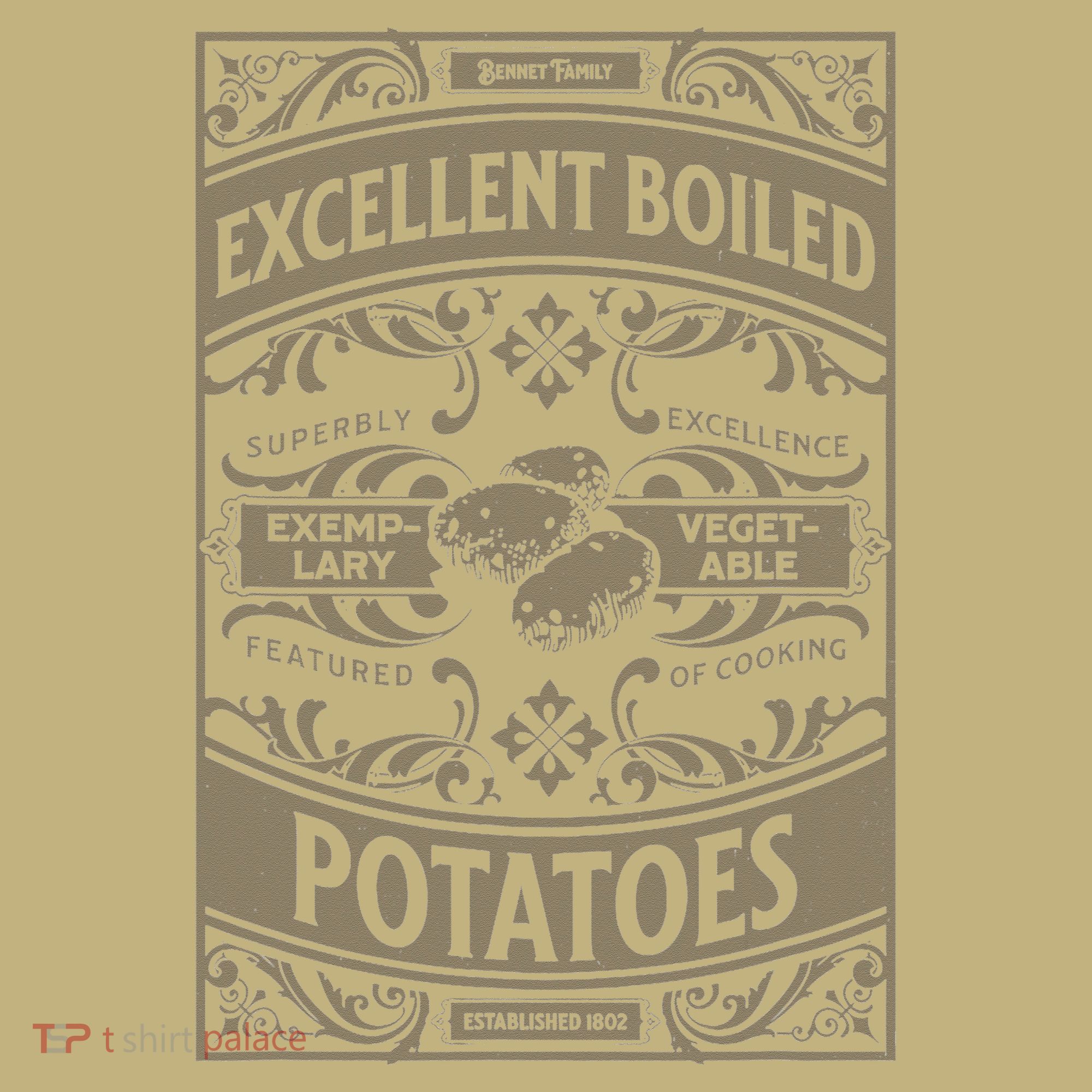 Pride And Prejudice Books What Excellent Boiled Potatoes Sweatshirt