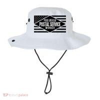 Proud American Postal Service Worker Patriotic US Flag Bucket Hat thumb 0