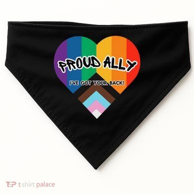 Proud Ally USA-Made Doggie Bandana
