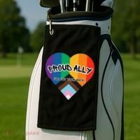 Proud Ally Golf Towel thumb 2