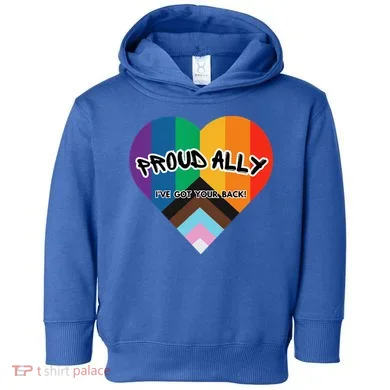 Proud Ally Toddler Hoodie
