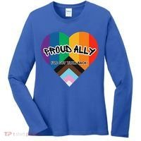 Proud Ally Women's Long Sleeve Shirt thumb 0