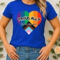 Proud Ally Women's T-Shirt thumb 2