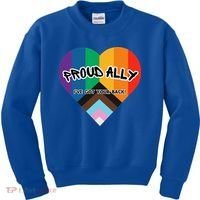 Proud Ally Kids Sweatshirt thumb 0
