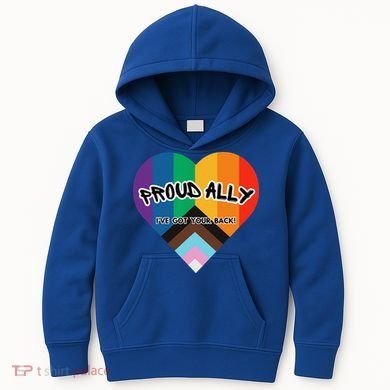 Proud Ally Kids Hoodie