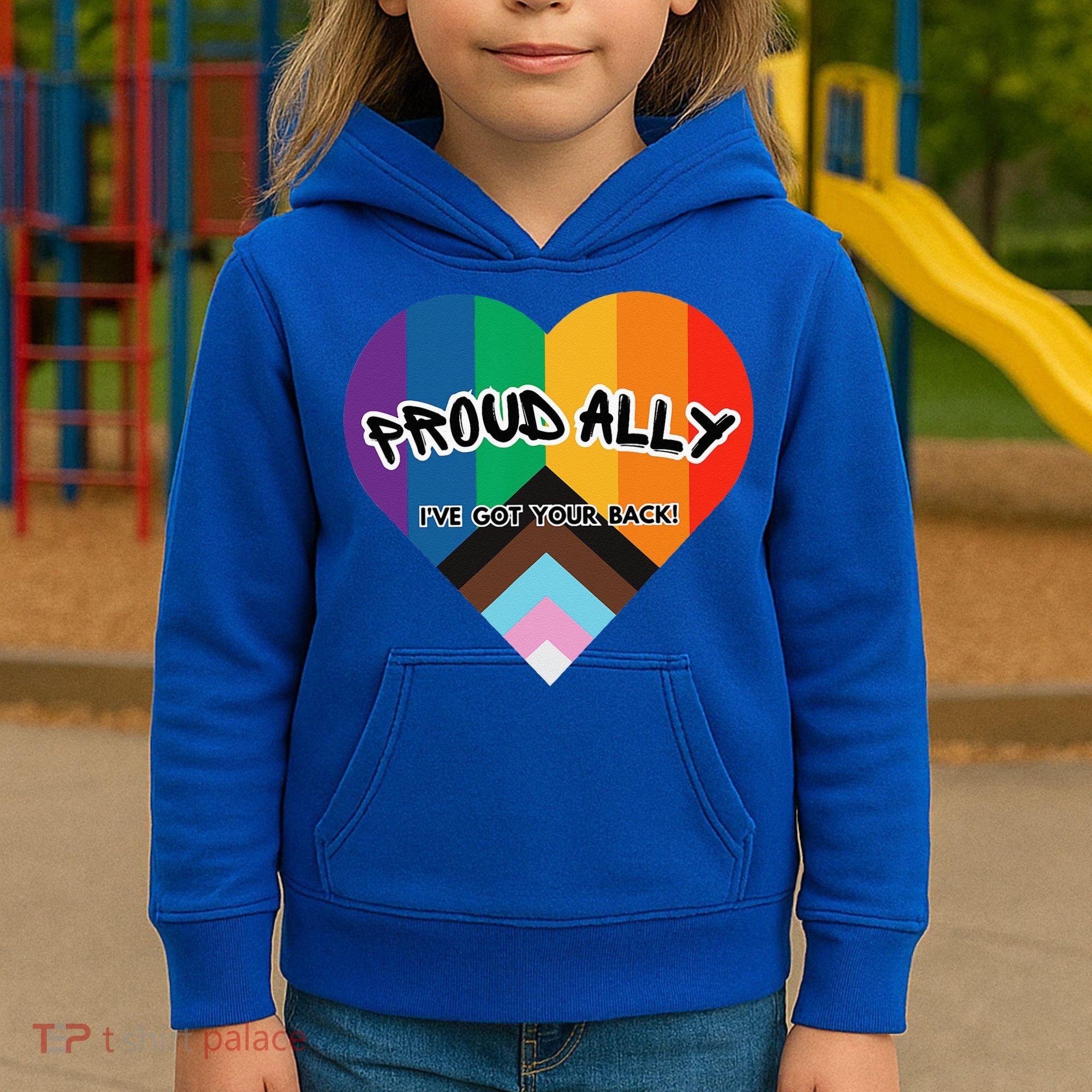 Proud Ally Kids Hoodie