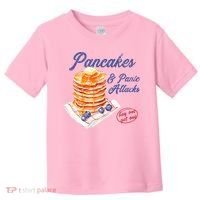 Pancakes And Panic Attacks Toddler T-Shirt thumb 0