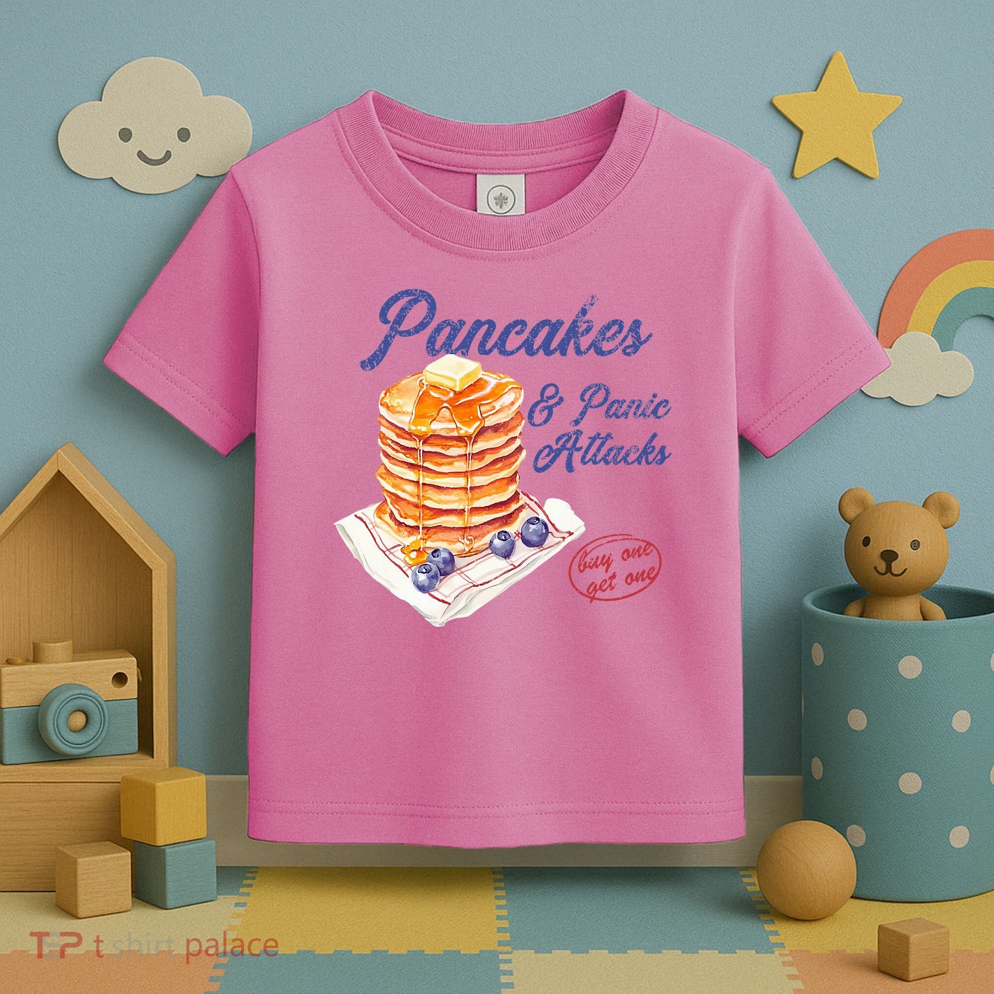 Pancakes And Panic Attacks Toddler T-Shirt