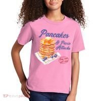Pancakes And Panic Attacks Kids T-Shirt thumb 2