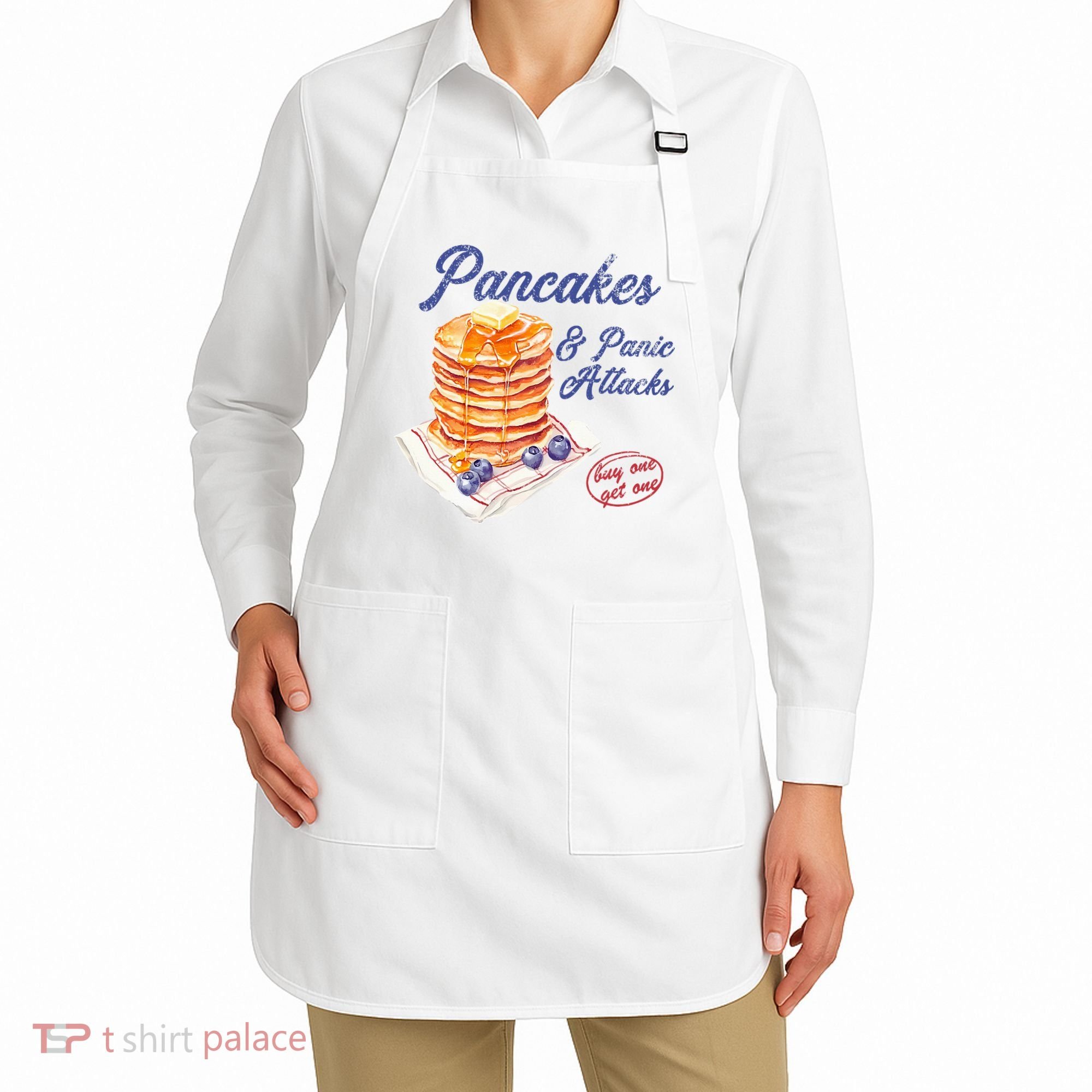 Pancakes And Panic Attacks Apron