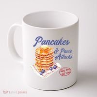 Pancakes And Panic Attacks Coffee Mug thumb 0