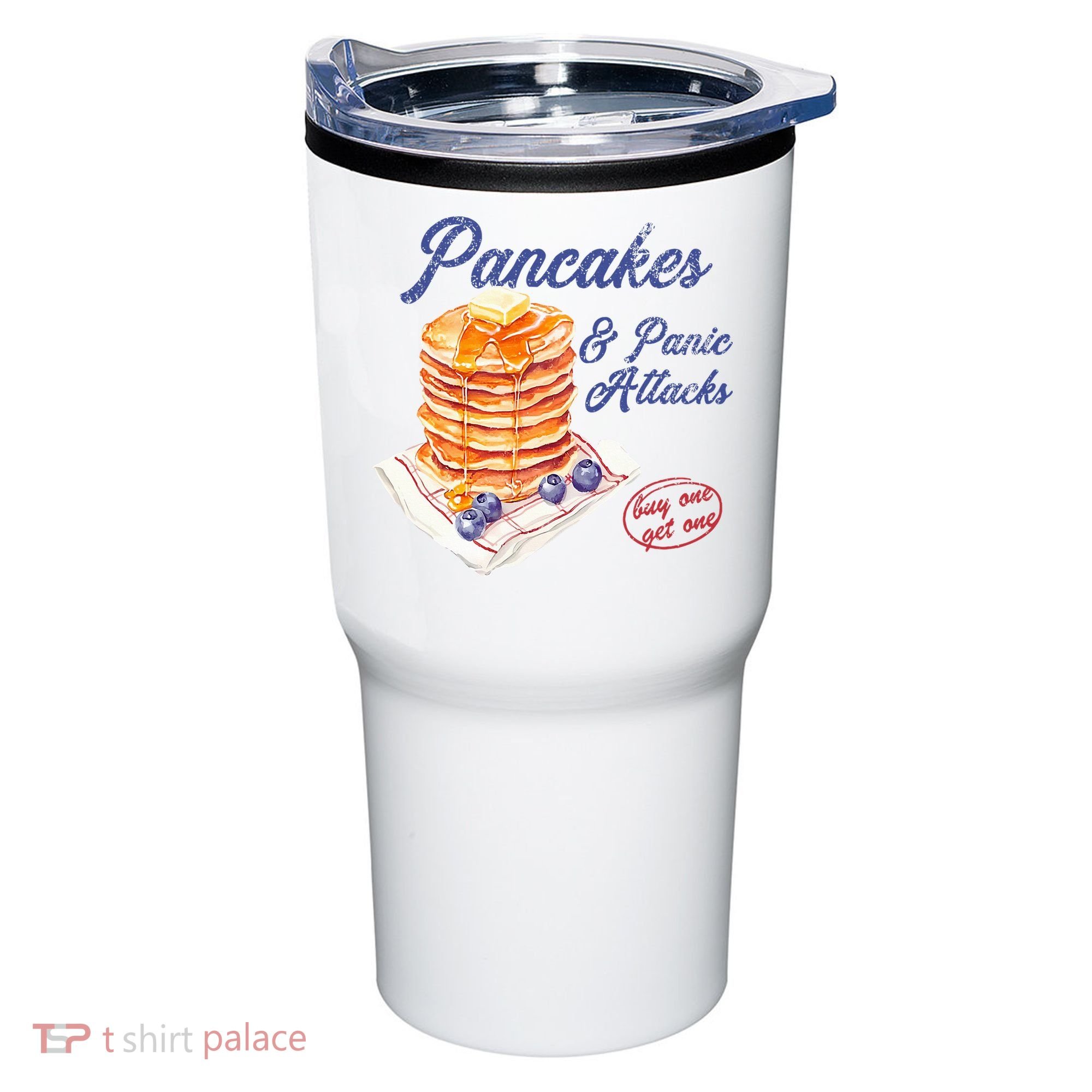 Pancakes And Panic Attacks Tumbler