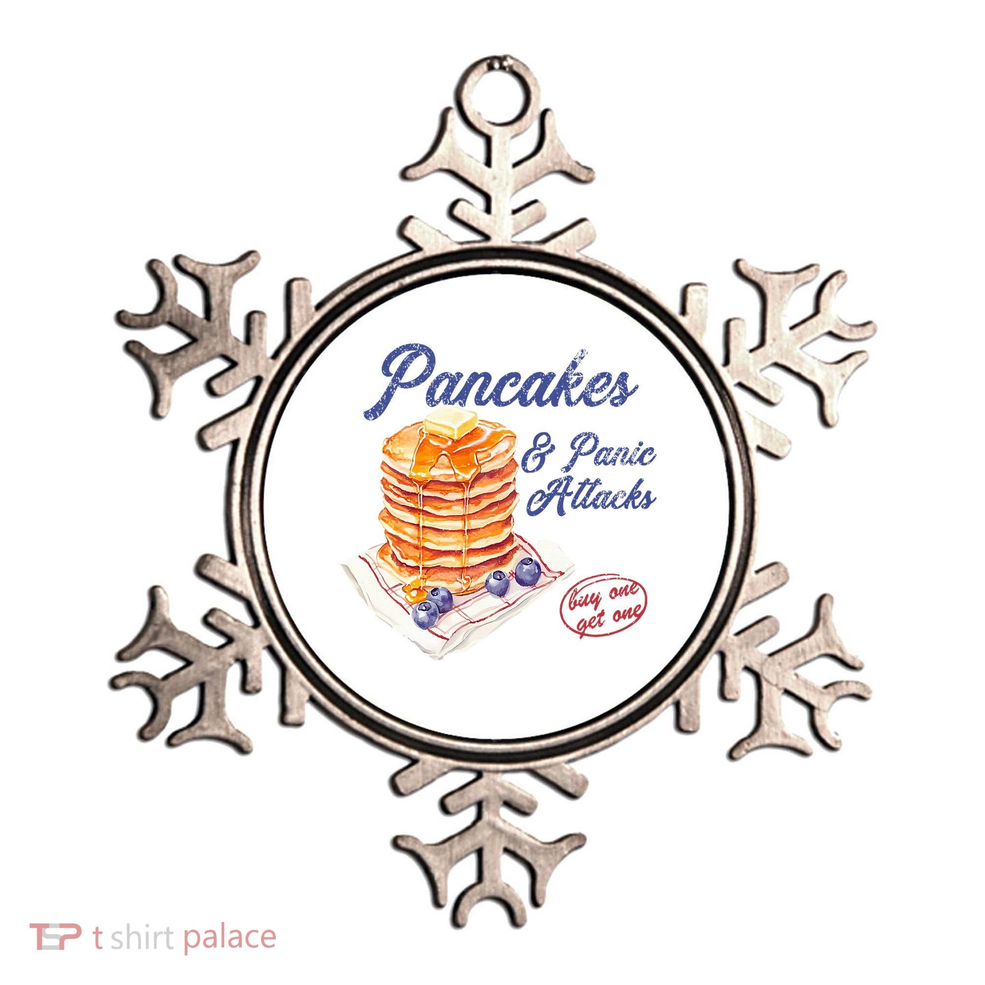 Pancakes And Panic Attacks Ornament