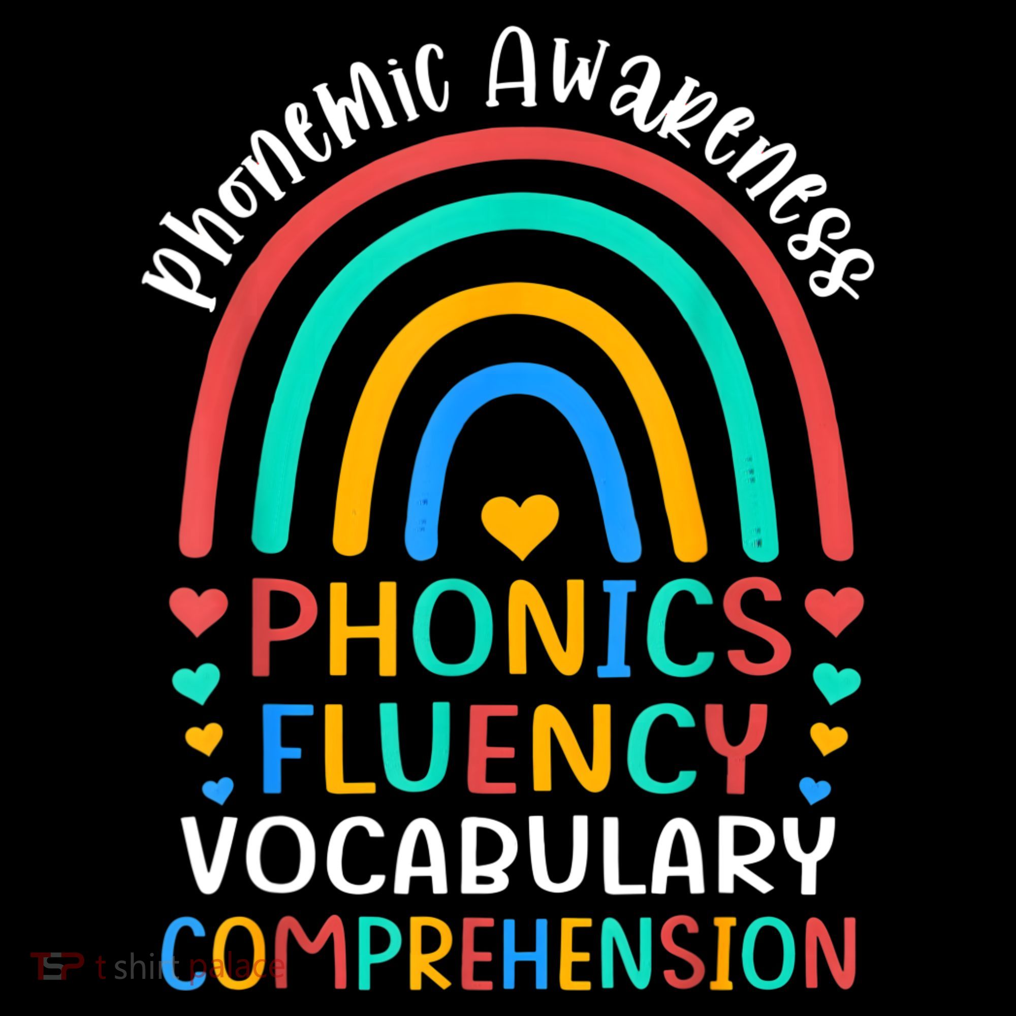 Phonemic Awareness Phonics Fluency Vocabulary Comprehension Women's Hoodie