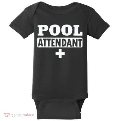 Pool Attendant Baby Bodysuit