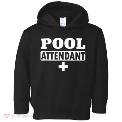 Pool Attendant Toddler Hoodie
