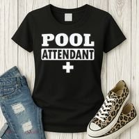 Pool Attendant Women's T-Shirt thumb 3