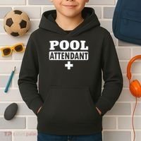 Pool Attendant Kids Hoodie thumb 2