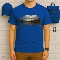 Preserve And Protect Vintage National Park Bear Wildlife Meaningful Gift T-Shirt thumb 6