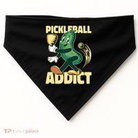 Pickleball Addict USA-Made Doggie Bandana thumb 0