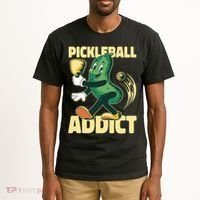 Pickleball Addict Tall T-Shirt thumb 2
