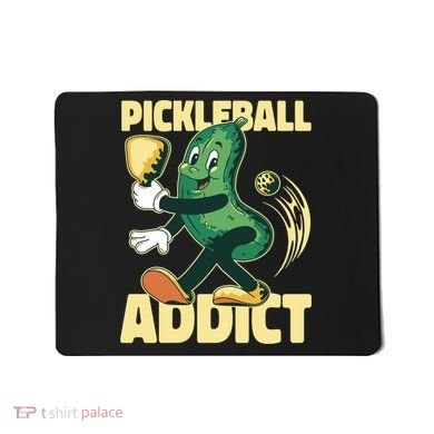Pickleball Addict Mousepad