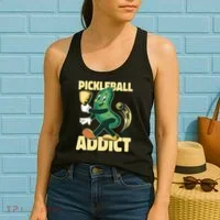 Pickleball Addict Women's Tank Top thumb 2