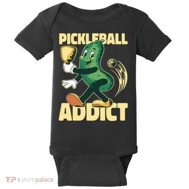Pickleball Addict Baby Bodysuit