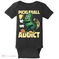 Pickleball Addict Baby Bodysuit thumb 0
