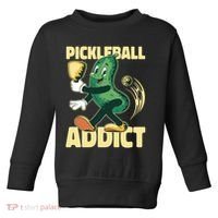 Pickleball Addict Toddler Sweatshirt thumb 0