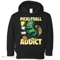 Pickleball Addict Toddler Hoodie thumb 0