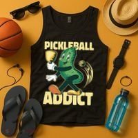 Pickleball Addict Tank Top thumb 4